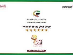 Wasl Cements Its Leading Position in the Sector, Receives Dubai Quality Gold Award