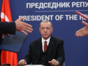  الرئيس التركي رجب طيب أردوغان