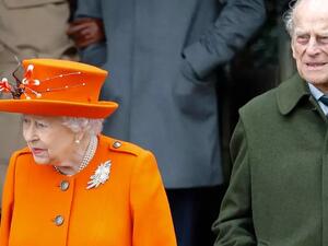 ملكة بريطانيا إليزابيث الثانية، 94 عامًا والأمير فيليب99 عامًا