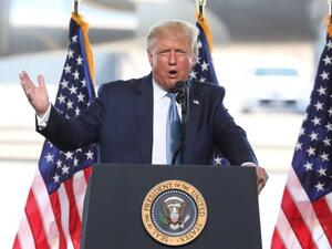 الرئيس الأمريكي دونالد ترامب