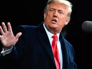  الرئيس الأمريكي دونالد ترامب 