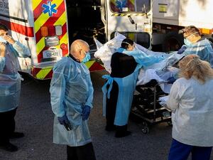 أكثر من 2700 وفاة بكورونا في الولايات المتحدة خلال 24 ساعة