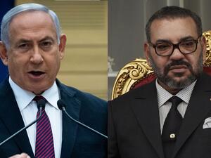 محمد السادس ونتنياهو