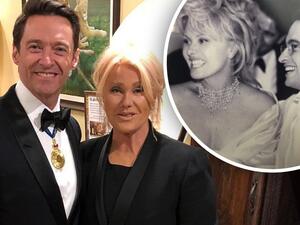 هيو جاكمان وزوجته