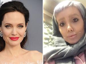 أنجلينا جولي وسحر طبر