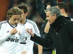 صورة أرشيفية لمورينيو ومودريتش
