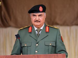 Libyan Army General Commander Field Marshal Khalifa Haftar (Twitter)