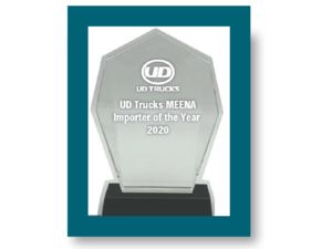 Al Masaood Commercial Vehicles & Equipment Bags ‘UD Trucks Meena Importer of the Year 2020’ Award