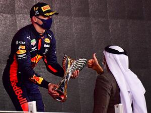 Red Bull Racing's Max Verstappen, who won the Formula One Etihad Airways Abu Dhabi Grand Prix on Sunday (Photo: AFP)