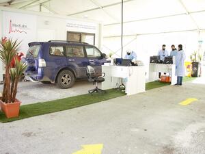 MedLabs Launch their “Drive-Thru” Service for COVID-19 Testing in Jordan