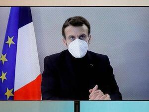 الرئيس الفرنسي إيمانويل ماكرون