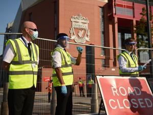 The English top-flight have released official figures for coronavirus cases after calling off Everton's clash with Manchester City on Monday night (Photo: AFP)