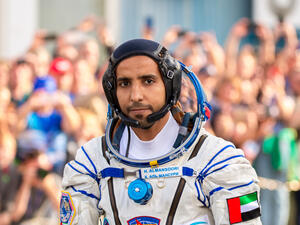UAE’s first astronaut Hazzaa Al Mansouri. (Shutterstock/ File Photo)