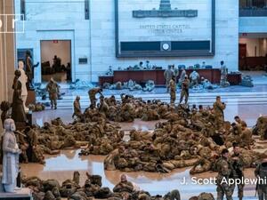 "إف بي آي" يتحقق من جنود الحرس الوطني الأمريكي قبل مراسم تنصيب بايدن