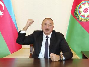 الرئيس الأذربيجاني، إلهام علييف