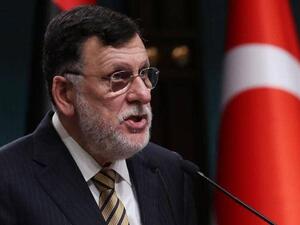  رئيس حكومة الوفاق الوطني الليبية فايز السراج