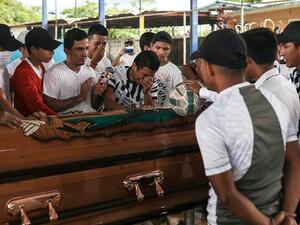  أندريس مانويل لوبيز أوبرادور قد تعهد لدى توليه الحكم قبل عامين بالحد من أعمال العنف المتنامية