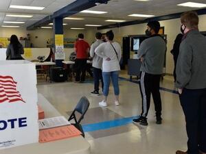 إغلاق مراكز الاقترع في ولاية جورجيا في الانتخابات التكميلية لمجلس الشيوخ الأمريكي