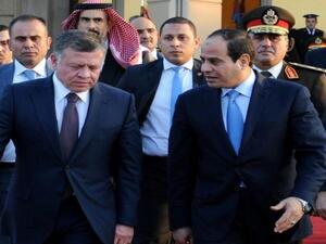 عبدالله الثاني والسيسي