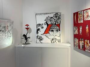 Jean-Marc Nahas Exhibition at @josephineclavelproject South Kensington, London private viewing 2020 (Instagram)