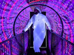 Vortex tunnel at Museum of Illusions. (Instagram)