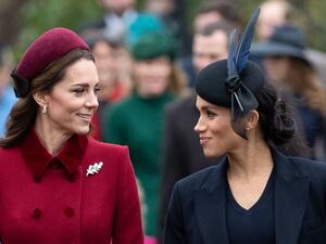 ميغان ماركل وكيت ميدلتون