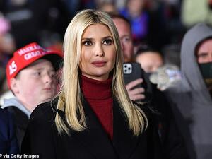 Ivanka Trump is worried that her 'promising political career is in jeopardy' and is doing 'whatever she can to save her reputation. (AFP)