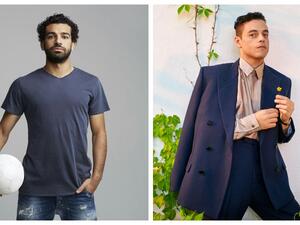 رامي مالك ومحمد صلاح