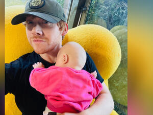 Grint found international fame as Ron Weasley in the Harry Potter franchise 