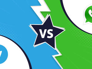 واتساب vs تلغرام
