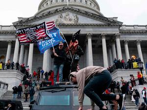 Supporters of US President Donald Trump outside the US Capitol on January 6, in Washington, DC. AFP  Supporters of US President Donald Trump outside the US Capitol on January 6, in Washington, DC. AFP