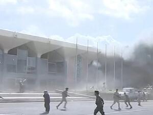 انفجار في عدن جنوب اليمن