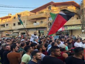 بيانات تحذيرية وزعت داخل مخيمات اللاجئين الفلسطينيين في لبنان