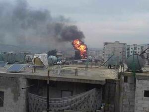 تفجير سيارة مفخخة في مدينة عفرين