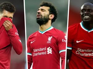 ماني وصلاح وفيرمينو
