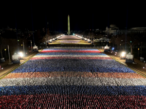 Why Is the National Mall Decorated With the Russian Flag Ahead of Biden's Inauguration?