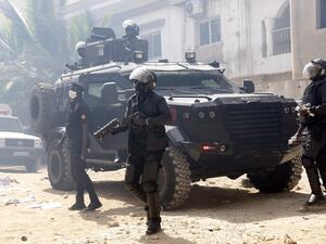 Dozens of supporters of Senegalese opposition figure Ousmane Sonko clashed with police in the capital Dakar on Monday, an AFP journalist said, after a beautician accused the politician of rape. Sonko finished third in 2019 election, which saw President Macky Sall win a second term in office, and is considered a future presidential contender in the West African state. Seyllou / AFP