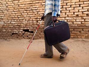 The leading causes of vision impairment and blindness are uncorrected refractive errors and cataracts, especially among the over-50s. The issue is especially prevalent in the developing world. (AFP/File Photo)