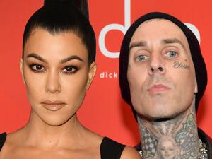 كورتني كارداشيان و ترافيس باركر