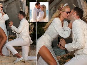 خطوبة باريس هيلتون وحيببها كارتر ريوم