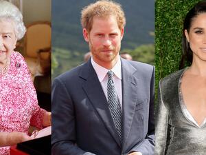 ميغان ماركل، الأمير هاري، الملكة إليزابيث