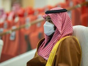محمد بن سلمان في سباق السعودية 