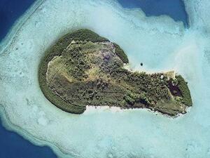 Phallic-shaped island (Twitter)