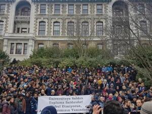 الاحتجاجات التي شهدتها جامعة "بوغازيتشي" التركية