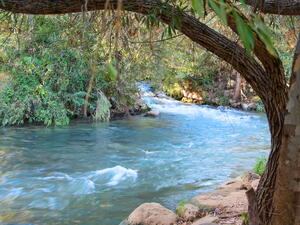 Jordan River at the Hazbani. (Shutterstock/ File Photo)