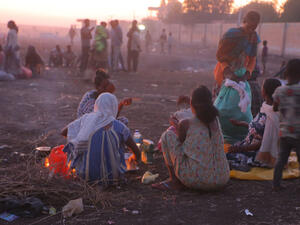 لاجئون من إقليم تيغراي