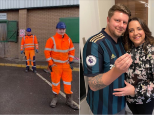 Man accidentally dropped his wedding ring into a sorting container. (Facebook)