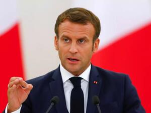 الرئيس الفرنسي إيمانويل ماكرون