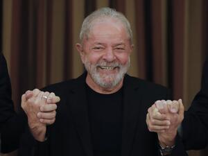 Brazil's former president Luiz Inacio Lula da Silva 