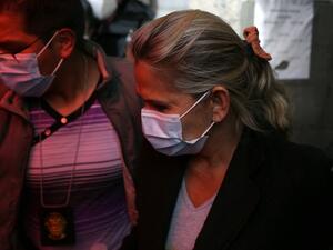 Former Bolivia's President Jeannine Anez 